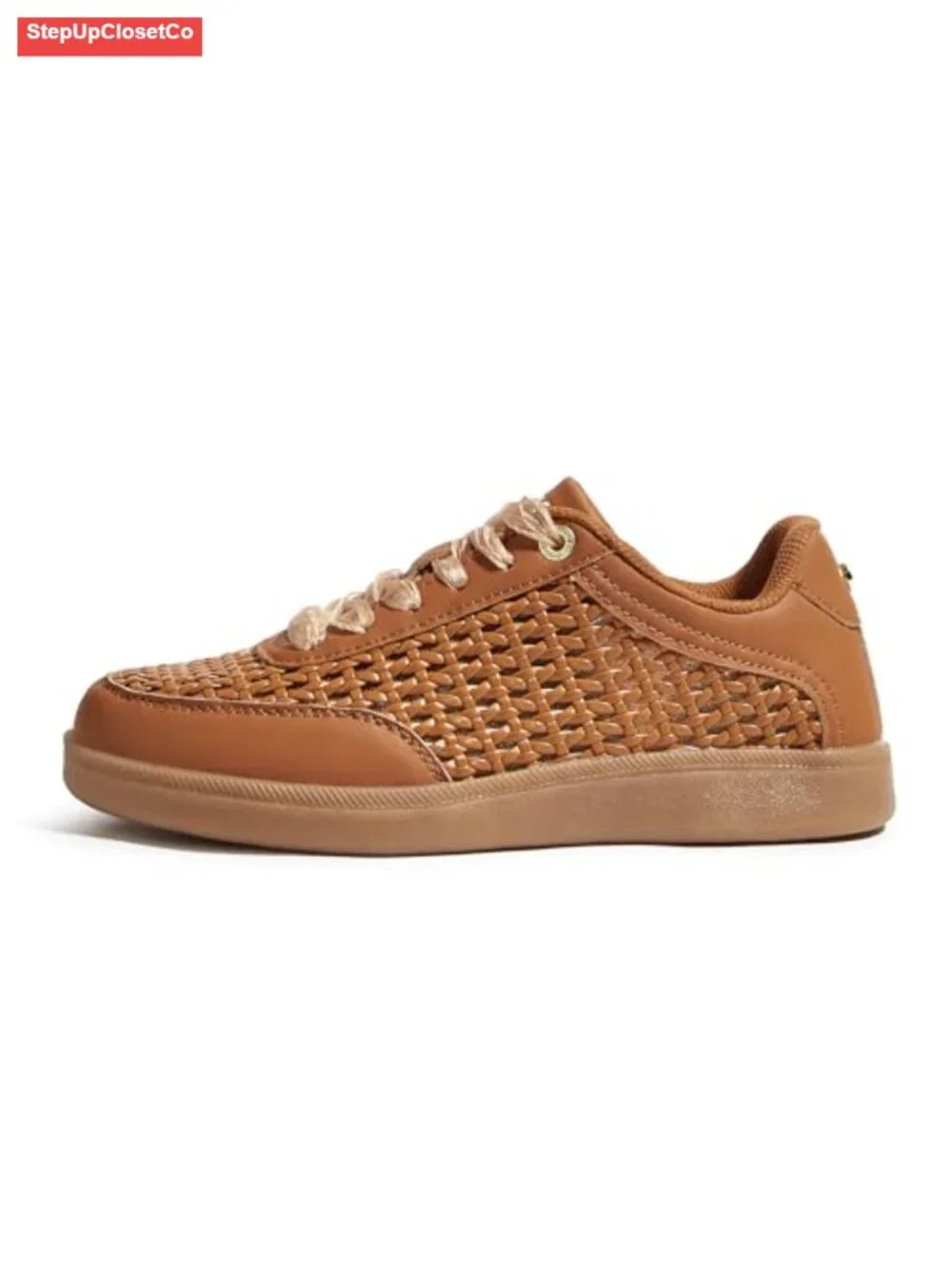 Women's Fashion Tennis Sneakers Retro Casual Walking Shoes with Dual Laces